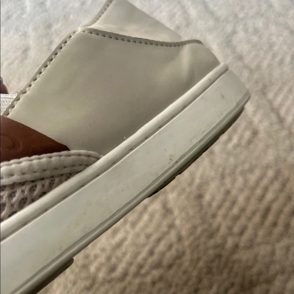 OLUKAI Slip-On Mesh Sneakers in Light Beige - Picture 9 of 13